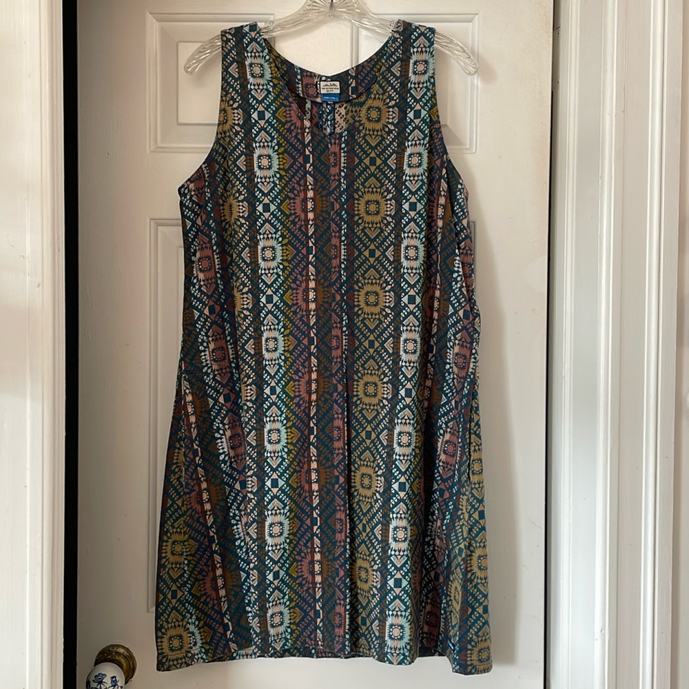 Kavu Dress NWT Pacific Vista Ocean Haze